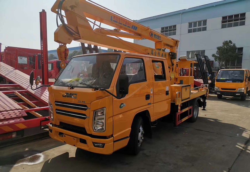 江鈴順達藍牌高空作業車 國(guó)六