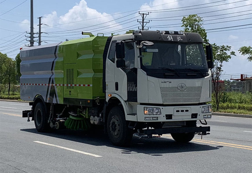 一汽解放J6道(dào)路多功能(néng)洗掃車（16噸）圖片