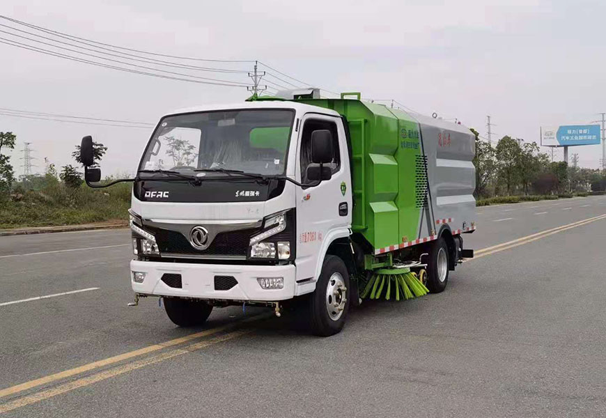 國(guó)六東風福瑞卡5方洗掃車